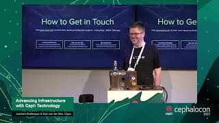 Sponsored Lightning Talk: Advancing Infrastructure with Ceph Technology