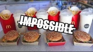 The FASTEST Grand Mac Meal Ever Eaten (under 1 Minute!!) haha