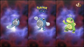 Pokemon Go: Evolving Shadow Poliwag into Shadow Poliwhirl into Shadow Politoed