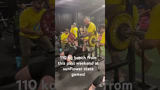 Follow me on twitch @ twitch.tv/thedocgreen #powerlifting #competitivepowerlifting #benchpress