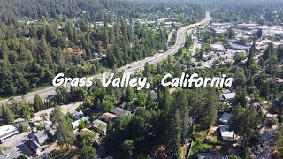 Over Grass Valley, California