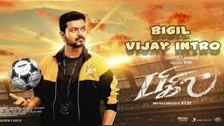 Bigil interval block Mass updare | Bigil Vijay intro | Thalapathy Entry Vijay