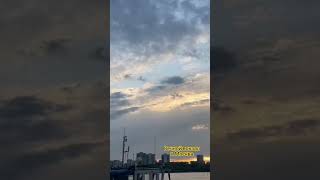 Набережная Речного вокзала #Москва #sunset #video #закат #лето