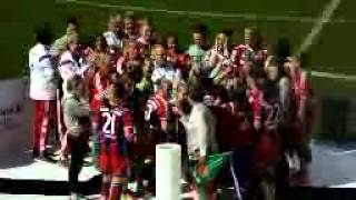 Huldiging FC Bayern Munchen Vrouwen