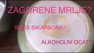 Može li pasta od soda bikarbone i octa ukloniti zagorene mrlje na posuđu? | Cleaning dishes