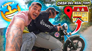 VAMOS EN LA MOTO DEL CAP AMERICA A LA CASA DEL REAL TEAM FT. SIENDOKAM - TATTO VLOGS