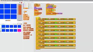 Скретч 2 - (Урок 16) - Игра  КРЕСТИК-НОЛИК