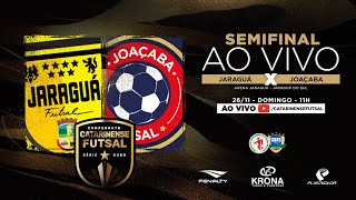 CAMPEONATO CATARINENSE SÉRIE OURO 2023 - SEMIFINAL -  Jaraguá Futsal X Joaçaba Futsal