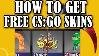 HOW TO GET FREE CS:GO SKINS STICKERS KNIVES - CSGOSKINS.NET