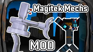 Magitek Mechs Mod para minecraft 1.19 (robots Mecha para Minecraft)