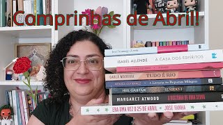 Book Haul! Livros Novos! Abril - mês dos livros!