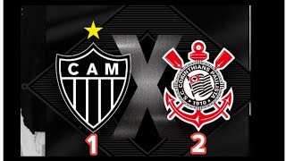 ATLÉTICO-MG 1 X 2 CORINTHIANS I 19ª RODADA BRASILEIRÃO 22