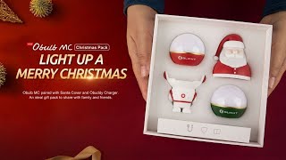 Olight Obulb MC Christmas Pack Unboxing including Obulbs, Obuddy and Santa Cover