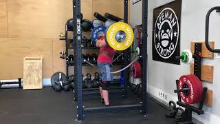 6/8/18 Squat 385x1@9.5 ws 2/4