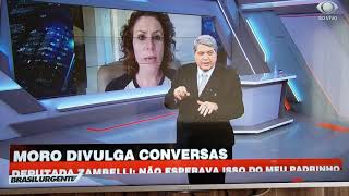 Opinião do Datena sobre a saída de Sérgio Moro - 25/04/2020