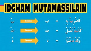 Hukum Bacaan Idgham Mutamatsilain dan Contonya