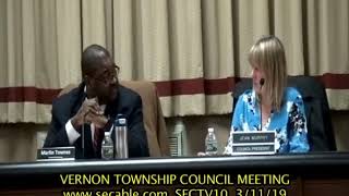 Vernon Township Council Meeting 3-11-19