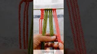 👆2 Genius way, you need for macrame projects #macrame #viralshorts #macramepattern