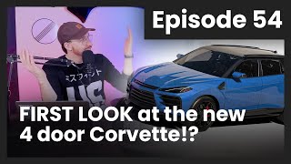 FIRST LOOK at the new 4 door Corvette! | Third Pedal Podcast Episode 54 Clips