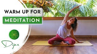 Warming up before meditation | Meditation for beginners