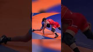 Unbelievable Showdown: Epic Battle between Freestyle Wrestlers in 57 kg at 2024 Asian Championships