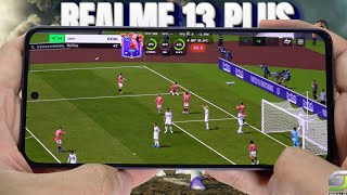 Realme 13 Plus test game EA SPORTS FC MOBILE 24 | Dimensity 7300