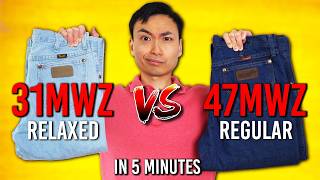 Which Cowboy Cut Jean Is Better? | Wrangler 31MWZ vs 47MWZ