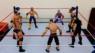 WWE 7-Man Battle Royal Stop Motion!