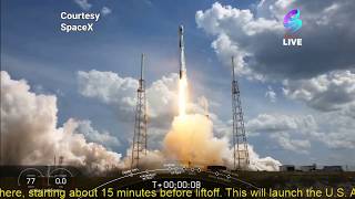 SpaceX Falcon 9’s launch of GPS 3 SV03 spacecraft Mission for U.S. Space Force (LIVE STREAM)