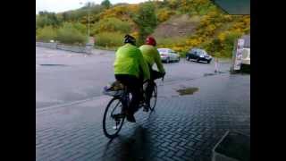 south pole to north pole tandem cycle - june 2013