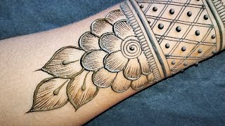 Very Beautiful🥰Arabic Mehndi Design For Front Hand||Simple😍And Easy Mehndi Design||New Mehndi Design