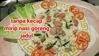 masak sederhana rasa istimewa nasi goreng jamur sosis