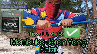 Tips & Cara2 Untuk Membuka Joran Yang Ketat/Keras Dengan M'gunakan Benda Ini❓Wajib Bagi Mancing Solo