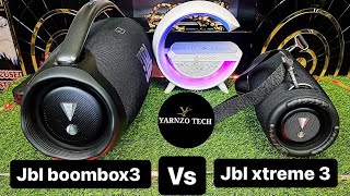 Sound comparison between Jbl boombox3 and Jbl xtreme3 (the result might surprise you)