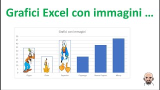 Colorare con immagini le barre di un istogramma di un grafico Excel