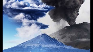 Las erupciones mas violentas en la historia del Popocatépetl