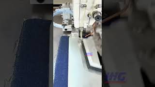 IHG Automatic Pocket Setter Sewing Unit for Jeans #shots