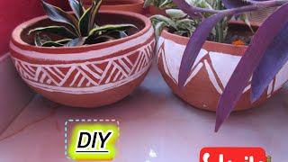 DIY Planter //Terracotta planter // Reuse pot  पुराने मटके का सही इस्तेमाल करे