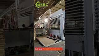 Hydraulic Multilayer Oil Steam Plywood Veneer Hot Press｜Kontrplak Kaplama Sıcak Pres