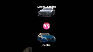 Mazda 3 SD vs Nissan Sentra (versiones tope)... #mazda #mazda3 #nissan #nissansentra #mexico #autos