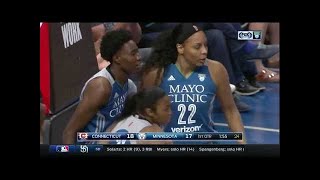 Connecticut Sun vs Minnesota Lynx Full Highlights 2017-06-17 WNBA