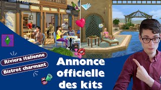 Les Sims 4 Riviera italienne et Bistrot charmant dévoilés ‼️📣