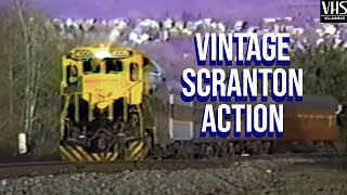 Scranton area trains late 1980's: Susquehanna and Lackawanna Valley