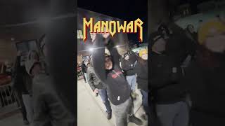 MANOWARRIORS Ready To Storm Kings Theatre New York #metal #manowar #metalhead #history