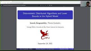 Deterministic Distributed Algorithms and Lower Bounds in the Hybrid Model