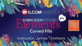 EmbroideryStudio e4 Elements - Curved Fills