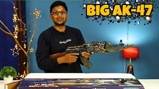 Big AK 47- Unboxing and Test - Peephole View Toys