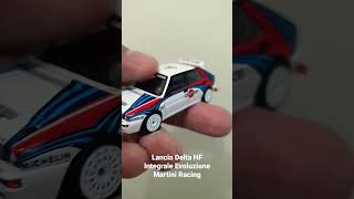 Lancia Delta HF Integrale Evoluzione Martini Racing #martini #lanciadelta #minigt #diecast