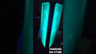 Samsung MX-ST50B sound tower led light effect 2023... song : polo pan - ani kuni