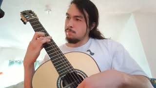 Evocacion by Jose Luis Merlin played by Sabre Iglesias Classical Guitar